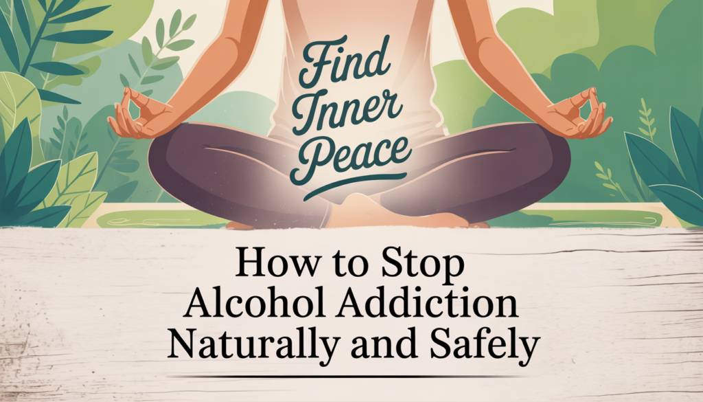 Stop Alcohol Addiction Naturally