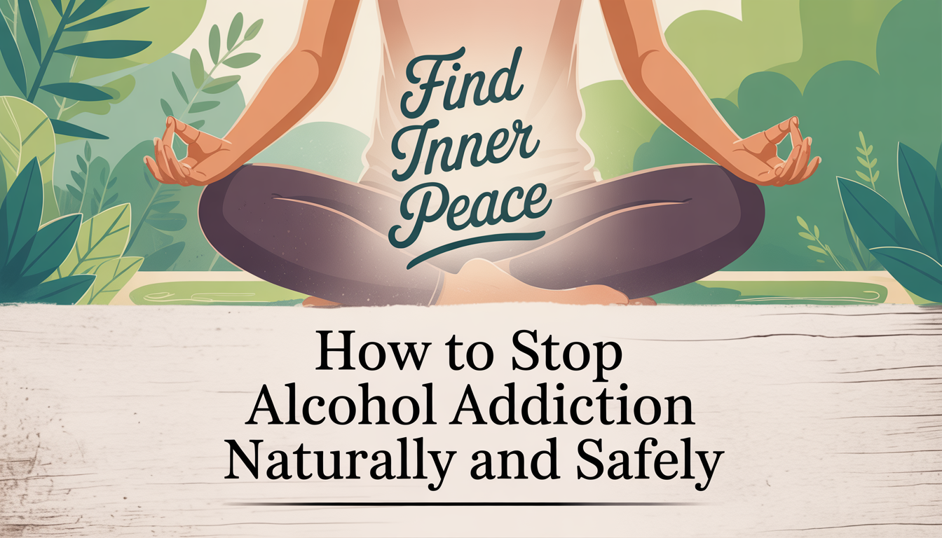 Stop Alcohol Addiction Naturally