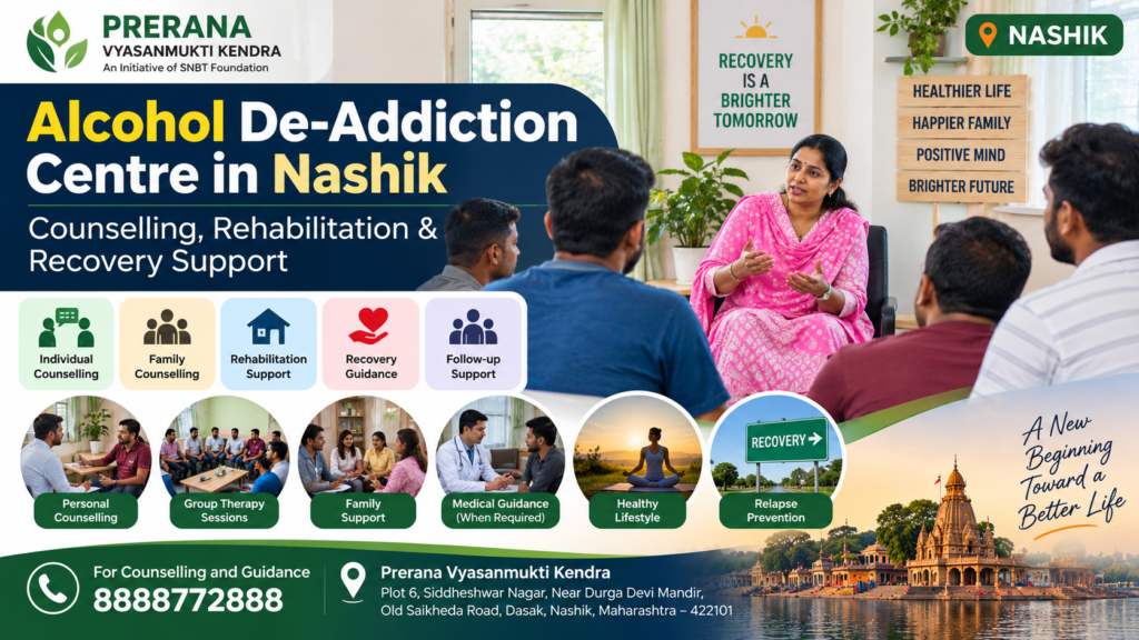 Alcohol De Addiction Centre in Nashik - Prerana Vyasanmukti Kendra
